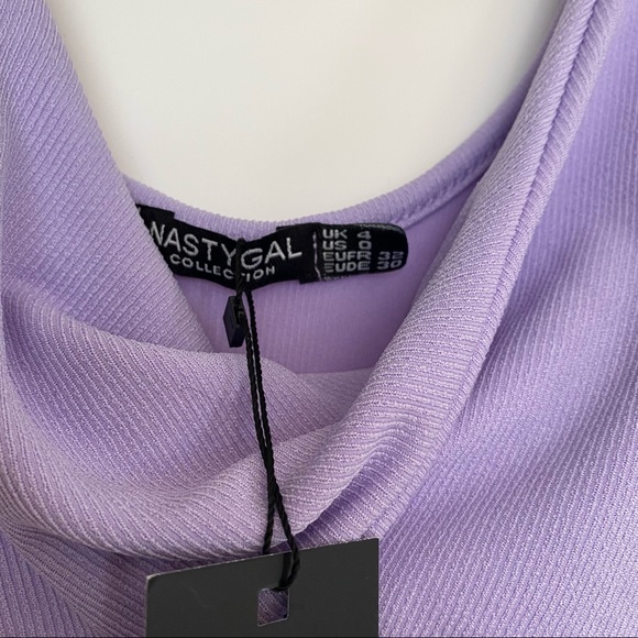 Nasty Gal Twist Front, Cut Out Maxi Dress, Size 0 - Picture 4 of 4